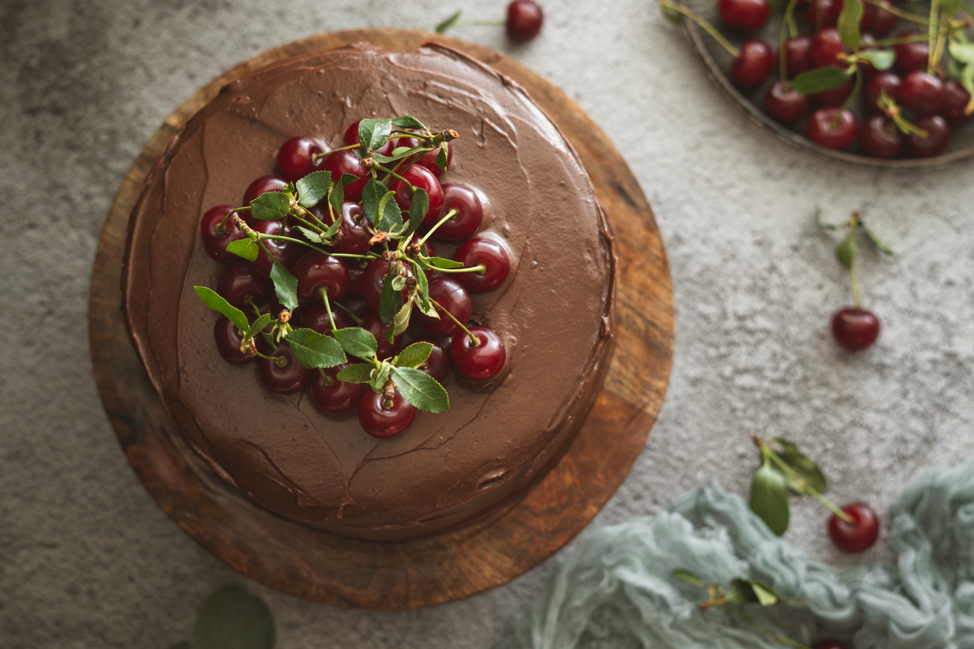 Čokoládová torta s višňami, Čokoládová torta s višňami